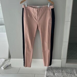 Boden Pink and Black Ankle Pants
